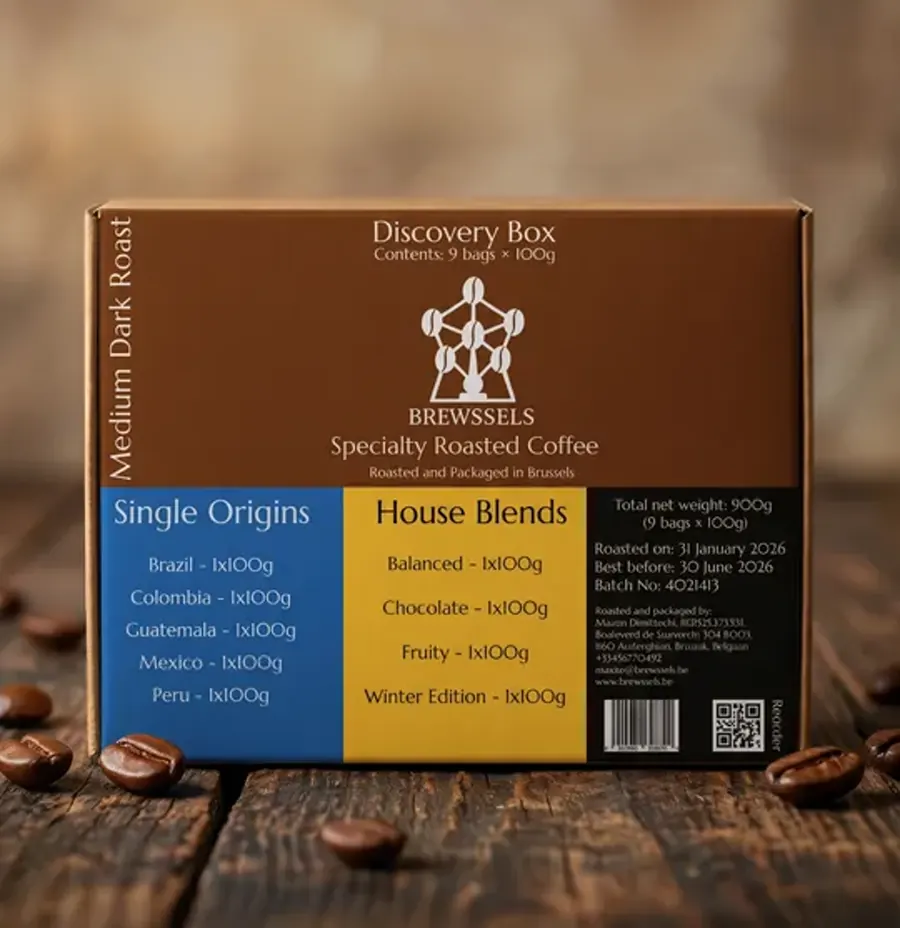Brewssels Discovery Box product mockup